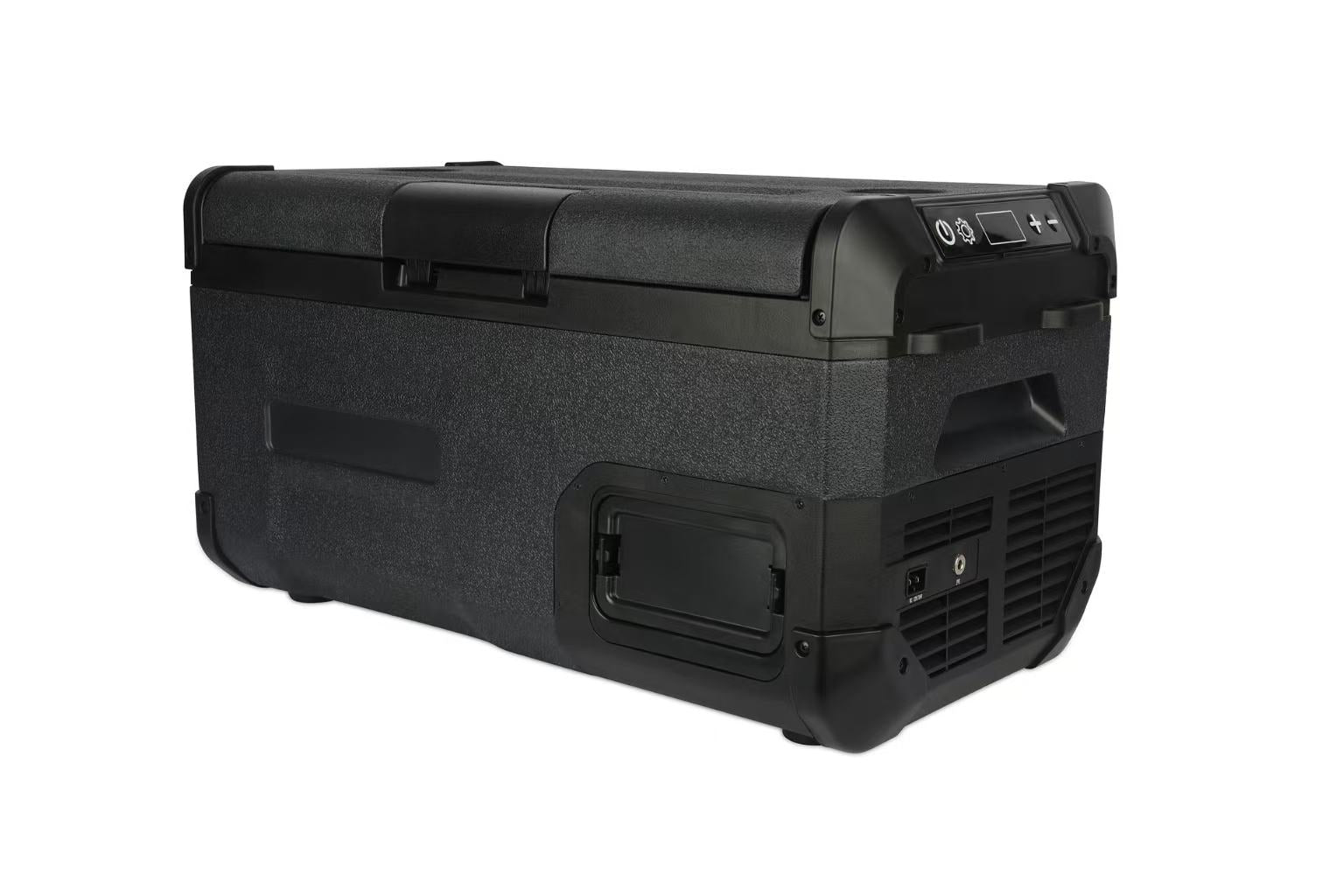 Freezeway 26QT Portable 12 Volt Refrigerator Car Fridge，Electric Cooler Freezer with Reversible Door